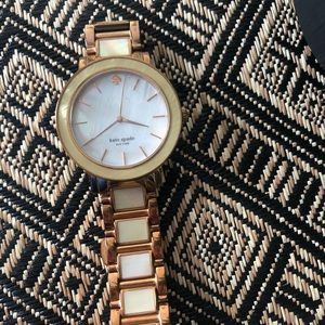Kate Spade Mother of Pearl Watch